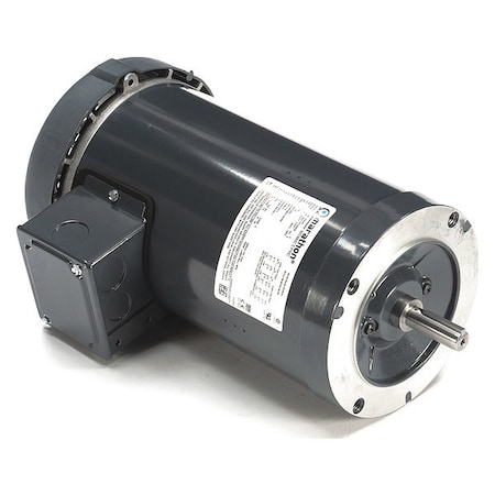 Marathon 3-Phase General Purpose Motor, 2 HP, 56C Frame, 230/460V AC Voltage, 1,725 Nameplate RPM 056T17F15665