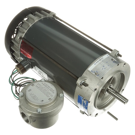 Leeson Hazardous Location Motor, 1 HP, 1725 rpm 056T17G15615