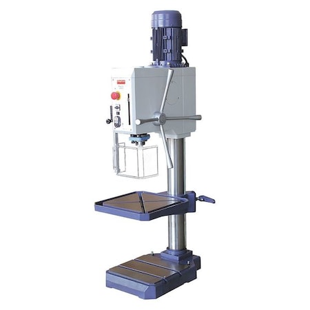 Dayton Bench Drill Press, Geared Head Drive, 2 hp, 230V AC V, 18 in Swing, 8 Speed 53UH01