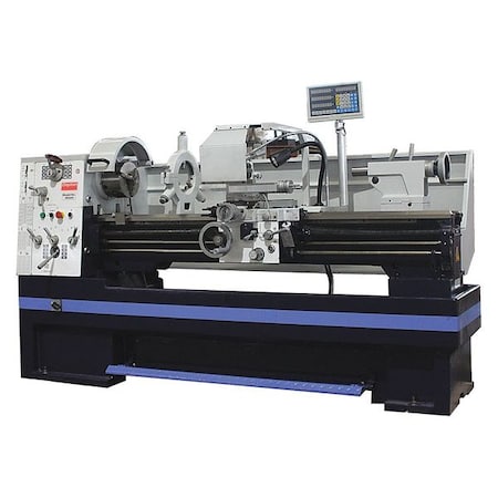Dayton Lathe, 230V AC Volts, 6 hp HP, 60 Hz, Three Phase 60 in Distance Between Centers 53UH14