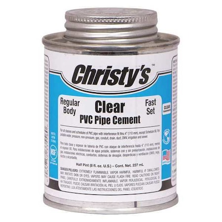 Christys Pipe Cement, Clear, 8 oz. RH-RCLV-HP-24