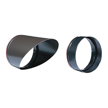 Hadco Shroud Light, Long with Flat Clear Lens 1HLO