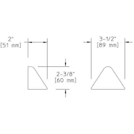 Hadco Deck Light, T3-1/4 Xenon, 12V, 3-1/2" L SRL4-H