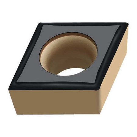 Walter Diamond Turning Insert, Diamond, 3, CCGT, 1, Carbide 5025519