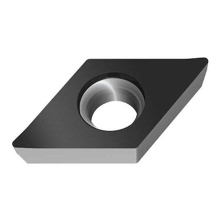 Walter Diamond Turning Insert, Diamond, 3, DPMW, 2, Carbide DPMW11T308-RK6 WKK20S