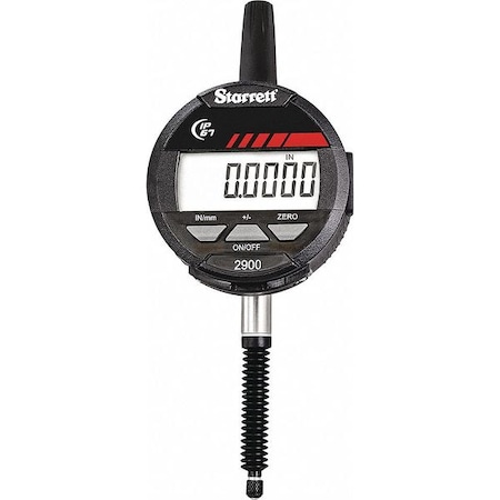 Starrett Electronic Indicator, 1"/25mm Range 2900-3-1