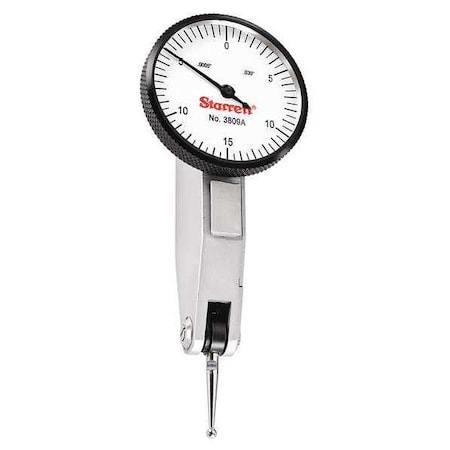 Starrett Dial Test Indicator Set, 1-1/4", White 3809A