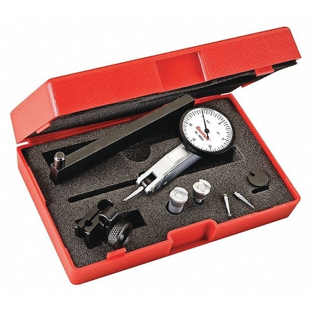 Starrett Dial Test Indicator Set, 1-1/4", White 3809AC