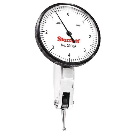 Starrett Dial Test Indicator Set, 1-9/16", White 3908A