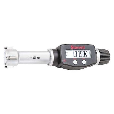 STARRETT Internal Micrometer, 1 to 1-3/8" Range 770BXTZ-138