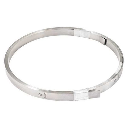 Starrett Feeler Gauge, Metric, Steel, 20 ft. Coil 666-20