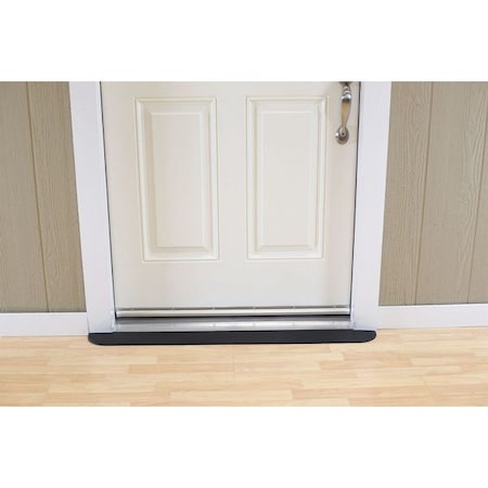 Ez Edge ADA Compliant Ramp, Matte, Black, 2" H MRAEZ0010
