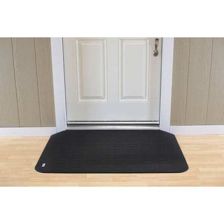 Ez Edge ADA Compliant Ramp, Matte, Black, 61" H MRAEZ2150