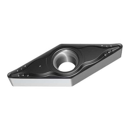 Walter Diamond Turning Insert, Diamond, 3, VBMT, 2, Carbide 6498357