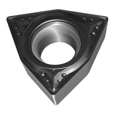 Walter Turning Insert, Trigon, 3, WCMT, 1, Carbide WCMT06T304-MK4 WKK20S