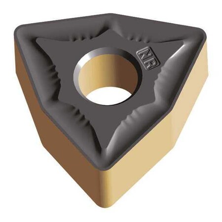 Walter Turning Insert, Trigon, 1/2", WNMG, Carbide WNMG080412-NR4 WSM30
