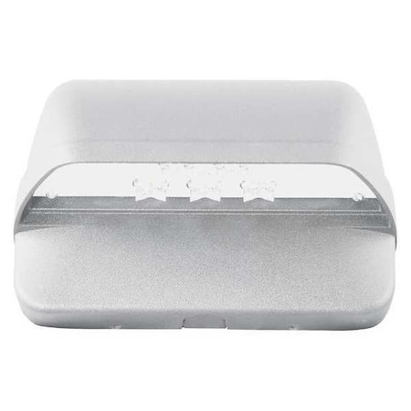 Hubbell Outdoor Lighting LED Wall Pack, 13W, 1100 lm, 5-1/4" H, Fixture Voltage: 120 to 277 LNC-5LU-4K-3-4
