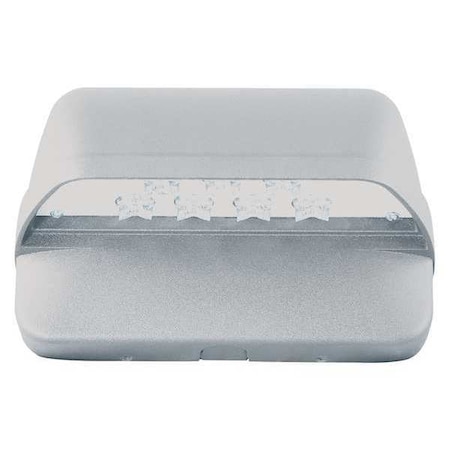 Hubbell Outdoor Lighting LED Wall Pack, 17W, 1600 lm, 5-1/4" H, Operating Temp. Range: -40 Degrees to 40 Degrees C LNC-7LU-4K-3-4