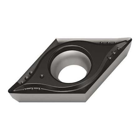 Walter Diamond Turning Insert, Diamond, 3, DPGT, 2, Carbide DPGT11T308-MM4 WSM01