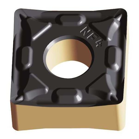 Walter Square Turning Insert, Square, 4, SNMG, 3, Carbide SNMG120412-NF4 WSM10