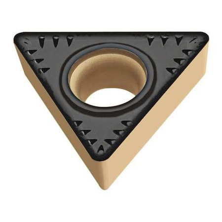 Walter Triangle Turning Insert, Triangle, 3/8 in, TCMT, 0.8 mm, Carbide TCMT16T308-PM5 WAK20
