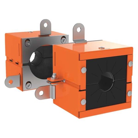 Sti Fire Barrier Pathway, Orange, 3-11/16"H, PR EZDR200