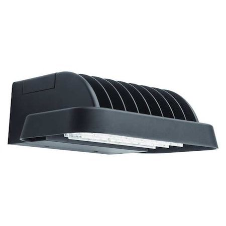 Lithonia Lighting LED Wall Pack, 49W, 6115 lm, 5" H x 12" W KAXW LED P2 40K R3 MVOLT DDBXD