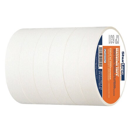 Masking Tape, Paper, Red, 24mm, PK6
