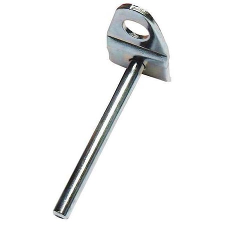 Triton Products 2 In. Single Rod Straight Steel Pegboard Hook for 1/8 In. and 1/4 In. Pegboard, PK10 71220