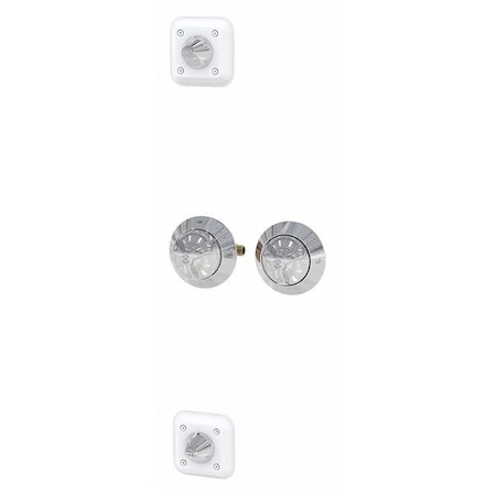 Bestcare Shower System, 1.60 gpm, SS, Brass, 1/2" NPT WH538-CTS-DIV