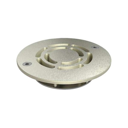 Bestcare Round Grate, Nickel Bronze, No-Hub WHDG-5RD