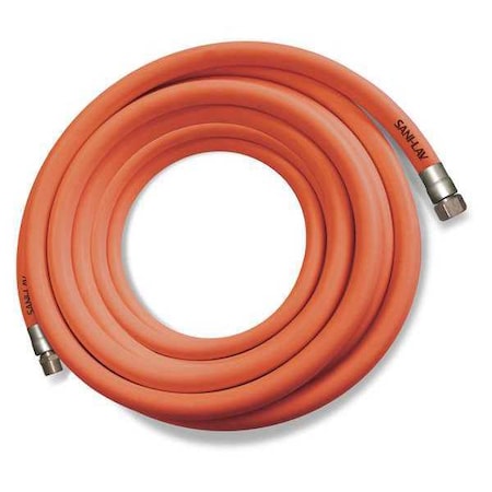 Sani-Lav 1-1/8" Washdown Hose 100 ft, EPDM H1003