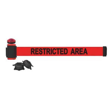 Banner Stakes Belt Barrier, Matte, Red Belt MH7007L