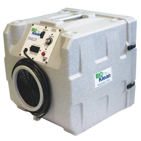 Bioklean HEPA Negative Air Machine, 3 Amps, 21" H GK700