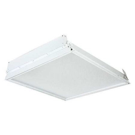 Columbia Lighting LED Lensed Troffer, 27W, 2500 lm, 3500K LLT22-35MLG-FSSFA-EDU-ELL14