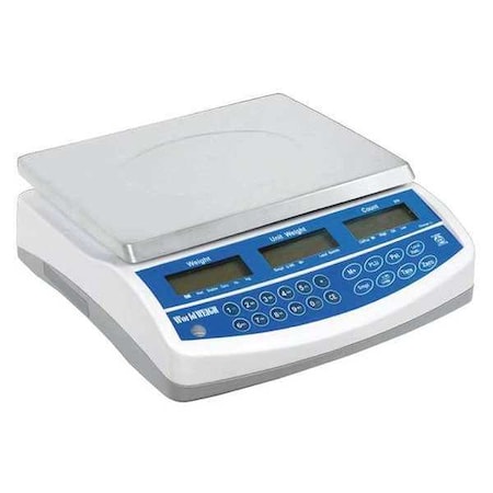 B-Tek Worldweigh Compact Bench Scale, 60 lb., Digital, LCD C100