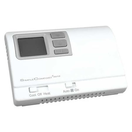 Icm Non-Programmable Thermostat, 1 H, 1 C, Dual, 18/30VAC SC2010L