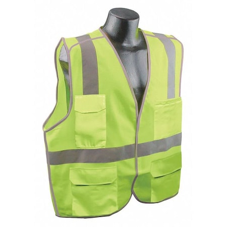 Condor High Visibility Vest, Yellow/Green, S/M 53YN09