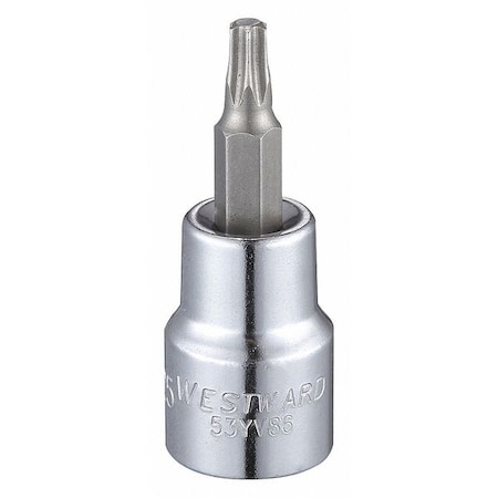 Westward T25 Tip, Socket Bit, Torx 3/8 in Drive 53YV86 | Zoro