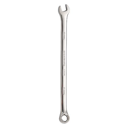 Westward Combination Wrench, Metric, 6mm Size 53YV98