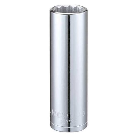 Westward WESTWARD 1/2 in Drive, 18mm Triple Square Metric, Socket, 12 ...