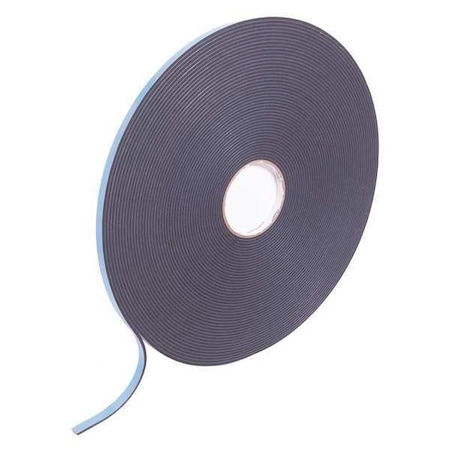 National Guard Glazing Seal, PVC Foam, Black, 100 ft L L-GT-118-100'