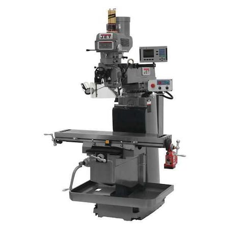 Jet Vertical Milling Machine, 4-1/8" Quill 698050