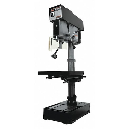 Jet Floor Drill Press, 7.0/3.5 Amps AC, 60 Hz JDP-20VS-3