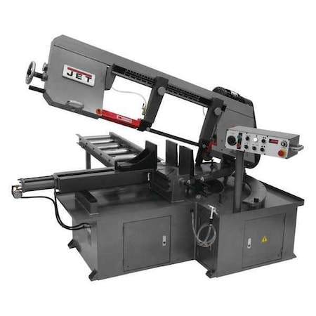Jet Mitering Horizontal Band Saw, 13.5 Amps AC, 63" H MBS-1323EVS-H