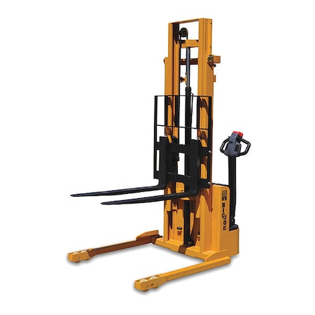 Big Joe 82-1/2" H Straddle Stacker, Load Cap. 2200 lb. S22-116