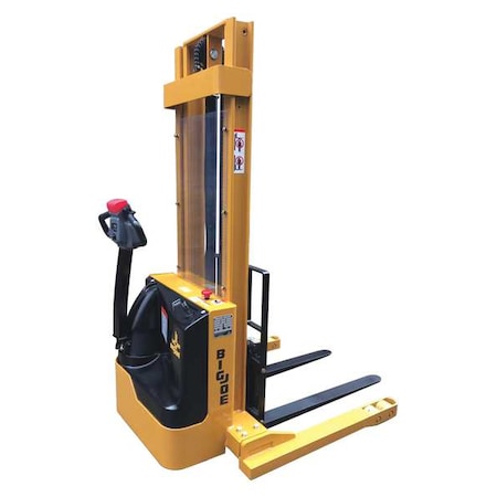 Big Joe 83-51/64" H Straddle Stacker, Load Cap. 3000 lb. S30-128