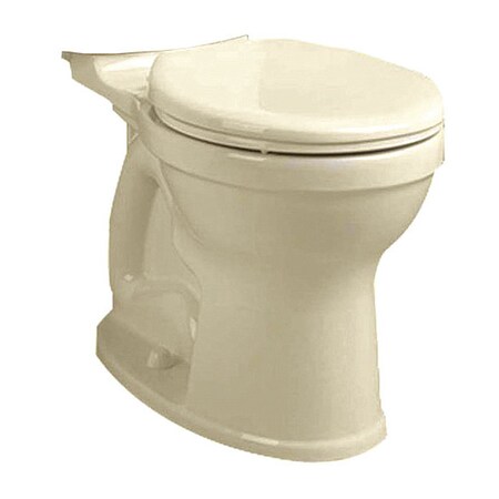 American Standard Champion Pro Rh Rf BwlL/Seat Bon, 1.28 gpf, Champion Flushing System, Floor Mount, Round, Bone 3195B.101.021