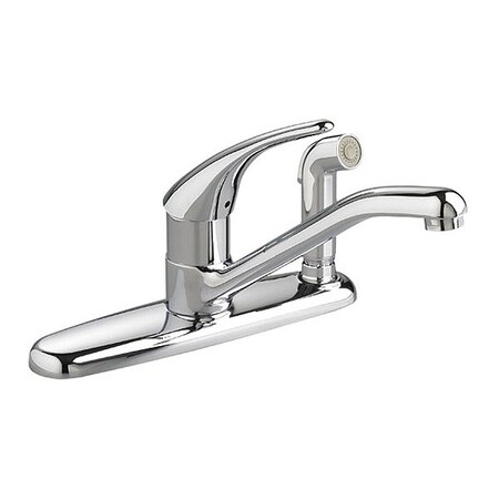 American Standard Colny Soft Kitchen wSprayThruPlate, Lever Handle, 8" Mount, 4 Hole 4175.503.002