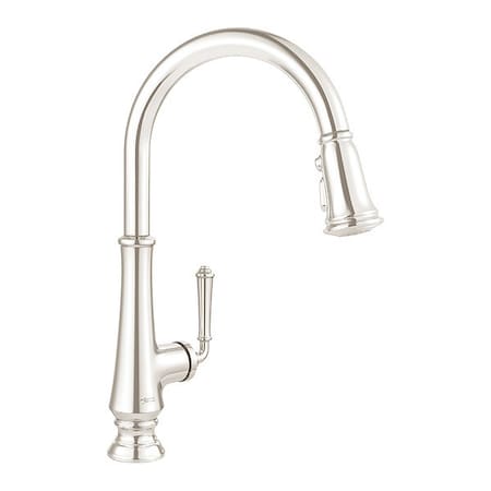 American Standard Delancey Pull-Down Kitchen Pn, Lever Handle, Single Hole Only Mount, 1 Hole 4279.300.013